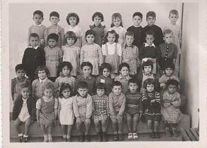 ORAN SCOLARITE  Ecole de montplaisant paul pascual le 6eme en haut tablier noir